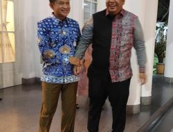 Hari Raya Idul Fitri 1445 H, Bupati Samosir Silaturahmi dengan Pj. Gubsu di Rumah Dinas