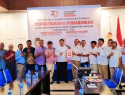 DPC Partai Gerindra Samosir Beri Sinyal Usung Vandiko Gultom Pada Pilkada 2024