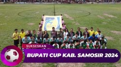 Pembukaan Bupati Cup II Kabupaten Samosir 2024 Berlangsung Meriah,  Disaksikan Ribuan Pecinta Sepakbola