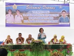 TP. PKK Provsu Monitoring 3 Desa Binaan di Kab. Samosir