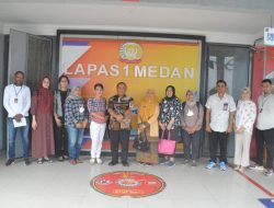 Tingkatkan Layanan TB-HIV, GF Country Team Kunjungi Lapas Medan