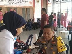 Sambut Hari Bhayangkara ke 78, Polresta Deli Serdang Adakan Bakti Kesehatan Donor Darah