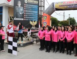 Sambut HUT Bhayangkara Ke-78, Polresta Deli Serdang Olahraga Bersama