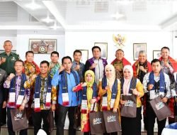 Bupati Samosir Sambut Kunker Forkopimda Kabupaten Hulu Sungai Utara