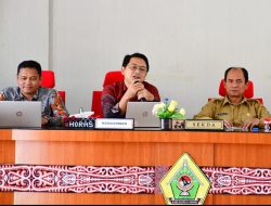 Pemkab Samosir – KPK RI Gelar Rakor Evaluasi dan Tindak Lanjut Pembangunan Sistem Pencegahan Korupsi