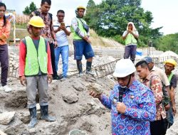 Tingkatkan Pelayanan Kesehatan, Bupati Samosir Lakukan Peletakan Batu Pertama Pembangunan Puskesmas Buhit