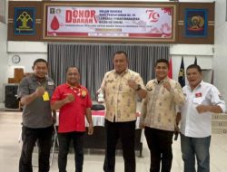 Hari Pengayoman ke-79, Lapas Binjai Gelar Donor Darah Bersama PMI Medan