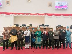 Kalapas Binjai Hadiri Rapat Paripurna DPRD Mendengarkan Pidato Kenegaraan