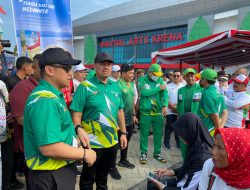 Kapolresta Deli Serdang Ikuti Gebyar Road To PON XXI Aceh-Sumut 2024