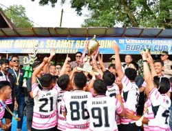 Remgas FC Tomok Raih Gelar Pertama Piala Bergilir Bupati Cup II Kabupaten Samosir 2024