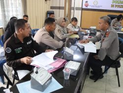 Polresta Deli Serdang Terima Kunjungan Tim Supervisi Bidang Keuangan Polda Sumut