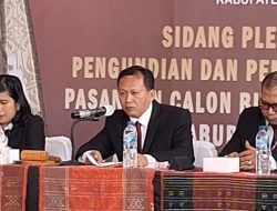 KPU Kab. Samosir Menetapkan 2 (Dua) Paslon di Pilkada 2024