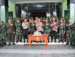 Jajaran Polresta Deli Serdang Berikan Surprise di HUT TNI Ke- 79