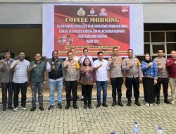 Polresta Deli Serdang Hadiri Coffe Morning Sosialisasi Peraturan KPU