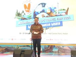 Dukung Program BBWI, Plt. Bupati Samosir Tinjau Langsung Pameran Di Indonesia Aja Travel Fair 