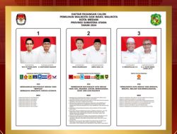 Debat Kandidat Digelar 3 Kali, Ini 3 Peserta Pilkada Medan 2024