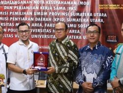 KPU  Sumut MoU dan PKS dengan KPID, UMA, dan Fakultas Vokasi USU