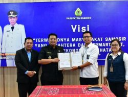 Bupati Samosir Terima 5 Unit Alat Berat Tingkatkan Kinerja Pengeloaan TPA/IPLT Samosir