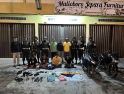 Denpom I/5 Medan Amankan 4 Terduga Pelaku Begal dan Pencurian di Jalan Bilal