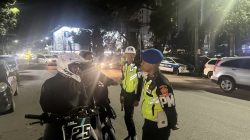 Denpom I/5 Medan Laksanakan Gaktib Lalu Lintas di Jalan Putri Hijau, Imbau Warga Waspadai Begal dan Geng Motor