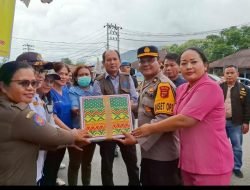 Pengamanan Nataru, FORKOPIMDA Samosir Monitoring dan Berikan Asupan Penambah Stamina di Titik Pos PAM Pelayanan