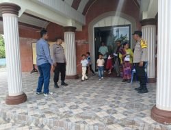 Polresta Deli Serdang dan Polsek Jajaran Rutin Pengamanan Gereja
