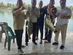 Kakanwil Ditjenimipas Sumut Yudi Suseno Pancing Ikan Siakap 8 Kg, Dukung Program Sosial GM FKPPI Medan