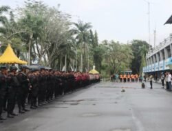 Polresta Deli Serdang Jaga Keamanan PSMS Medan vs Persikota Tangerang