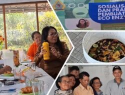 Dinas Ketapang Samosir Gelar Sosialisasi,  Pembuatan Eco Ezim dan POC di Kawasan Wisata Sampean