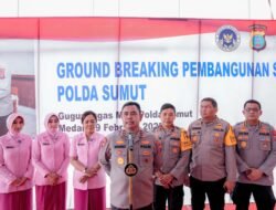 Groundbreaking Dapur Gizi Gratis Polda Sumut Wujud Kepedulian bagi Generasi Muda