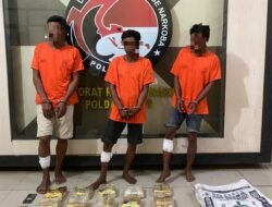 25 Kg Sabu 3 TSK Diamankan Polda Sumut Melalui Jalur Laut Malaysia- Indonesia