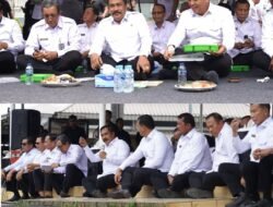 Rutan Kelas I Medan Ikuti Makan Siang Bersama Menteri Imipas Secara Virtual