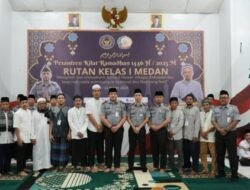 Rutan Kelas I Medan Buka Pesantren Kilat Ramadhan Bagi Warga Binaan