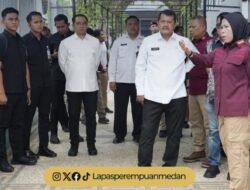 Kunjungan Kerja Dirjenpas Mashudi Ke Lapas Perempuan Kelas IIA Medan