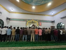 Polrestabes Medan Gelar Salat Ghaib, untuk Tiga Prajurit Polda Lampung yang Gugur