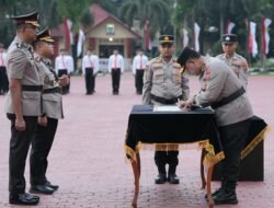 Kapolda Sumut Sertijab PJU dan Kapolres Jajaran 