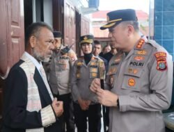 Kapolresta Deli Serdang Tinjau  Pengamanan dan Ibadah Jumat Agung 