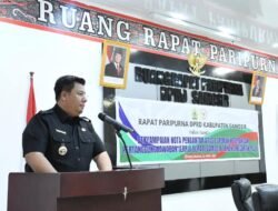 Bupati Samosir Sampaikan Nota Pengantar LKPJ Tahun Anggaran 2024