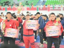 Raih 6 Emas 2 Perak dan 1 Perunggu Tim Karate Polda Sumut Juara 2 Umum 