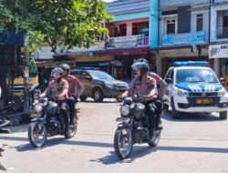 Peringatan May Day, Polres Samosir dan Jajaran Gelar Patroli