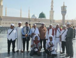 Jemaah Haji Kloter 10 Embarkasi Medan Ziarah Sekitar Madinah
