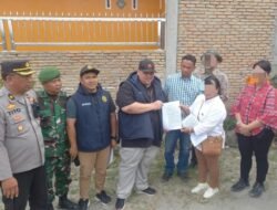 Polres Constatering Objek Perkara Eksekusi di Desa Pardugul Pangururan