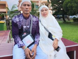 20 Tahun Jualan Pisang Goreng, Pasutri Asal Sergai Naik Haji