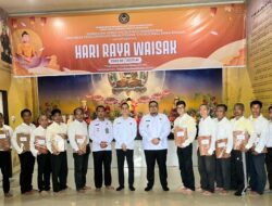 38 Warga Binaan Rutan Kelas I Medan Dapat Remisi Khusus Waisak