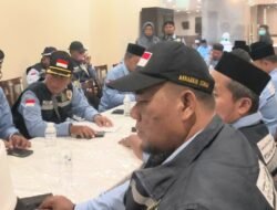 Ketua Kloter 09 KNO Lakukan Koordinasi dengan Kepala Sektor 7 Makkah Jelang Armuzna