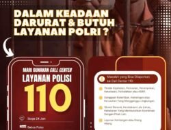 Layanan Polisi 110: Siaga 24 Jam, Bebas Pulsa, dan Responsif Tangani Situasi Darurat