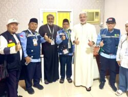 Jelang Puncak Haji, Ketua Kloter 09 KNO Audiensi ke Syarikah Rifaad