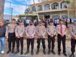 Pengamanan Sholat Idul Adha 1446 H di Samosir Aman dan Lancar