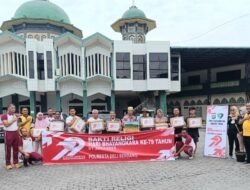 Sambut HUT Bhayangkara ke-79, Polresta Deli Serdang Gelar Bhakti Religi di Tempat Ibadah