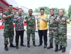 Bupati Samosir Vandiko T Gultom Hadiri dan Ucapkan Selamat HUT ke-75 Kodam I/BB